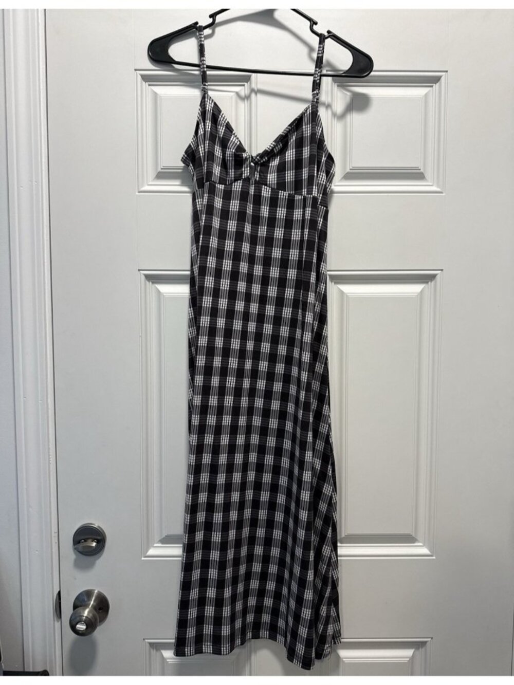 Palmwave Hawaii Black Palaka Dress with eyelet hole Size XL